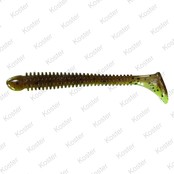 Flex Beat Shad Brown Chartreuse 10 Cm. Flex Beat Shad Brown Chartreuse 10 Cm.