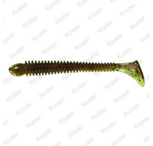 Flex Beat Shad Brown Chartreuse 10 Cm.