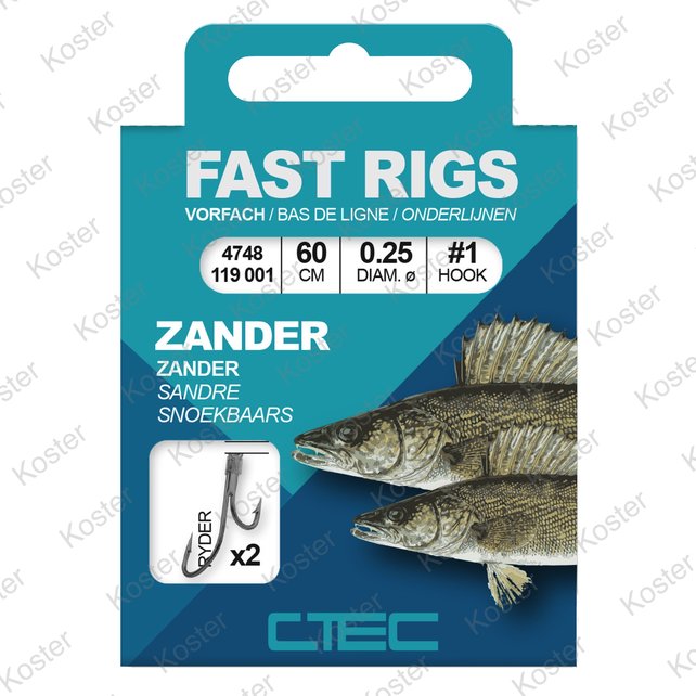 Coarse Zander Ryder 60cm. Coarse Zander Ryder 60cm.