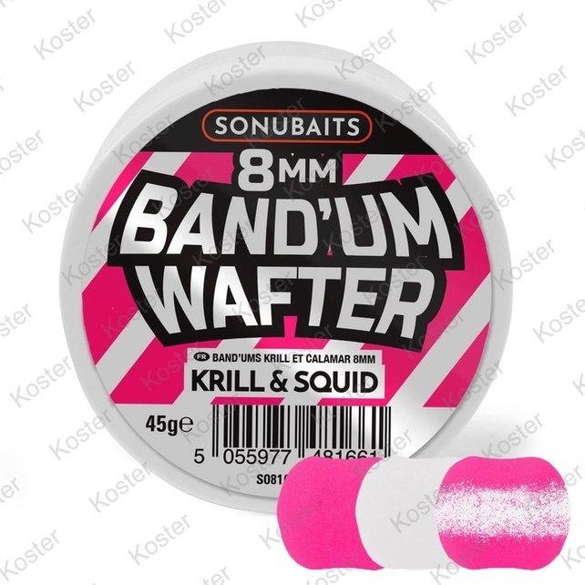 Band'um Wafters Krill & Squid 8 mm Band'um Wafters Krill & Squid 8 mm