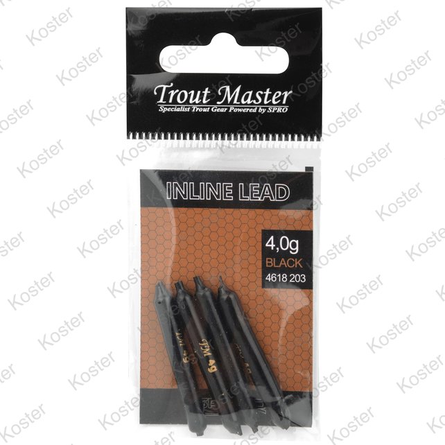 Trout Master Inline Lead Trout Master Inline Lead