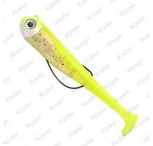 Gutsbait UV Lemon & Pearl 9.5cm.