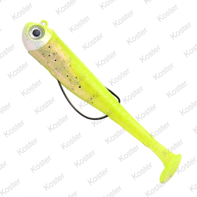 Gutsbait UV Lemon & Pearl 9.5cm. Gutsbait UV Lemon & Pearl 9.5cm.
