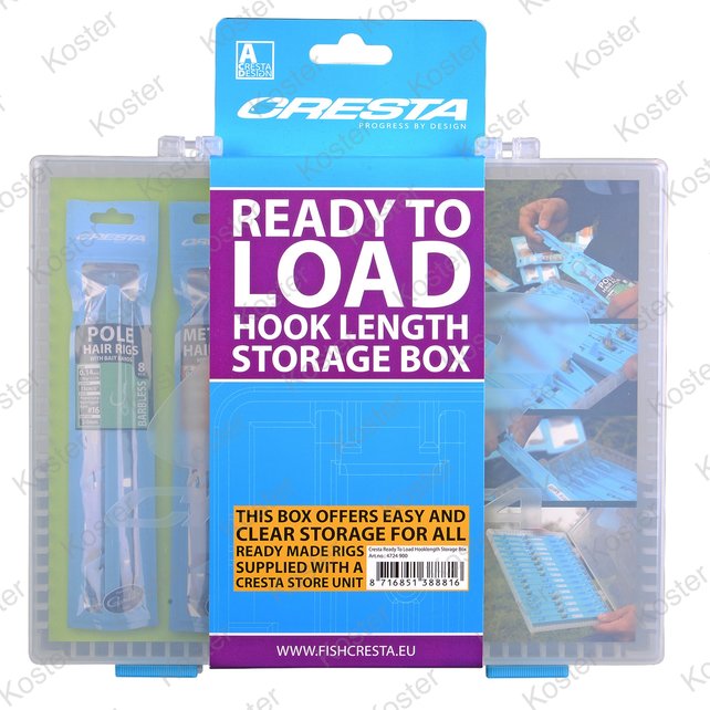 Ready to Load Hooklength Storage Box