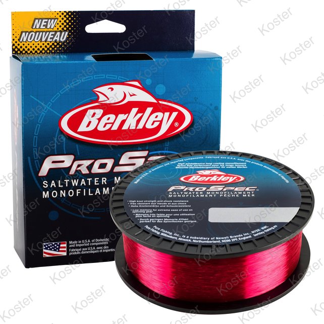 ProSpec Saltwater Mono Red - 1000m0.45mm, Trekkracht: 14.1kg ProSpec Saltwater Mono Red - 1000m0.45mm, Trekkracht: 14.1kg