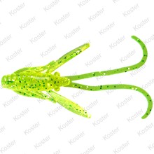 PowerBait Power Nymph 2.5cm - Chartreuse Silver Fleck 12 Stuks