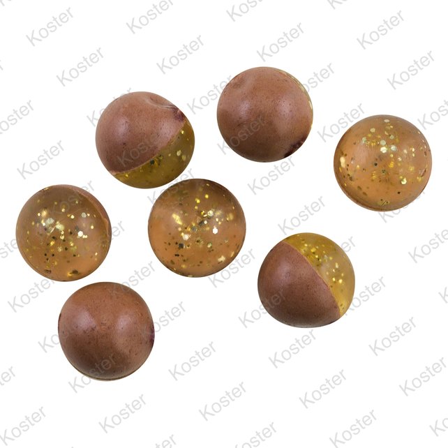 PowerBait Power Eggs Floating Garlic - Clear Gold Natural PowerBait Power Eggs Floating Garlic - Clear Gold Natural