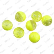 PowerBait Power Eggs Floating Garlic - Clear Silver Fl-Yellow PowerBait Power Eggs Floating Garlic - Clear Silver Fl-Yellow