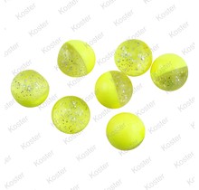 PowerBait Power Eggs Floating Garlic - Clear Silver Fl-Yellow