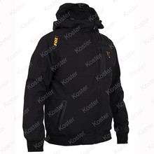 Black/Orange Shell Hoody Small