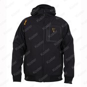 Black/Orange Shell Hoody Small