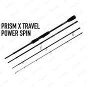 Prism X Travel Power Spin Rod 2.40 15-50 4pc Prism X Travel Power Spin Rod 2.40 15-50 4pc