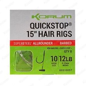 Supersteel Quickstop Hair Rigs 15"-38cm