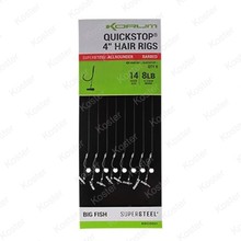 Supersteel Quickstop Hair Rigs 4"- 10.16cm