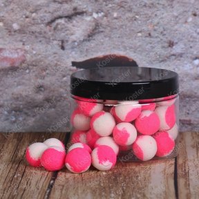 POP-Ups Squid&Scopex 15mm Fluo White/Pink