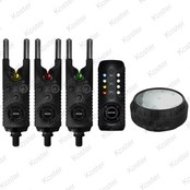 Gizmo Bite Alarms 3+1 Blue Set + Bivvy Light Gizmo Bite Alarms 3+1 Blue Set + Bivvy Light