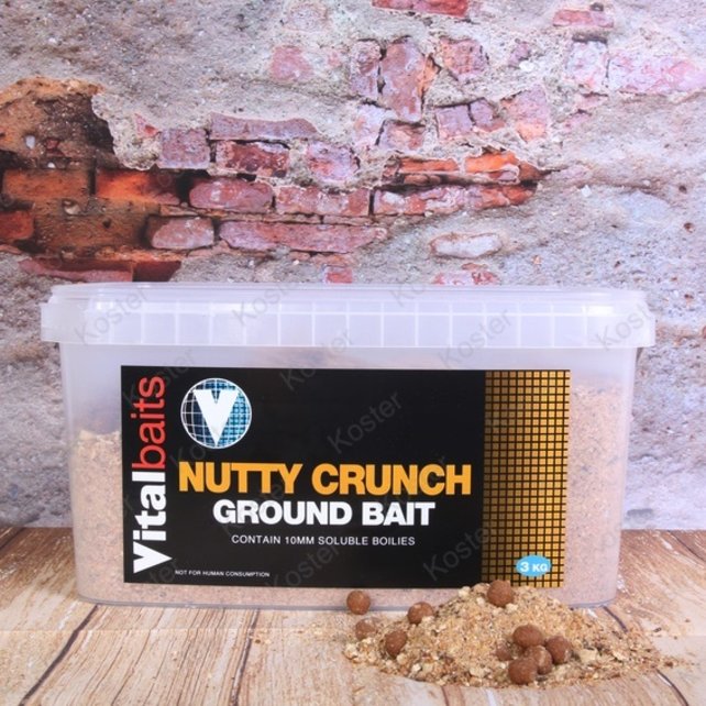 Groundbait Nutty Crunch Bucket 3 kg.