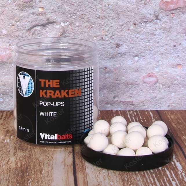 The Kraken White 14 mm Pop-ups