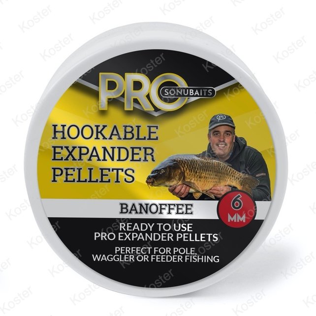 Hookable Expander Pellet Banoffee 6mm Hookable Expander Pellet Banoffee 6mm