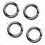 Gamakatsu Hyper Split Ring Stainless Black Nickel