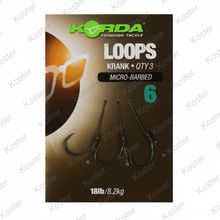 Loops Krank Micro Barbed 18lb-8.2kg