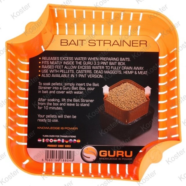 3 pint Bait Strainer