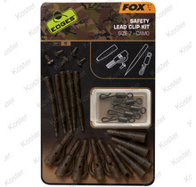 Edges Safety Lead Clip Kit Size 7 Camo