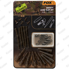 Edges Safety Lead Clip Kit Size 7 Camo
