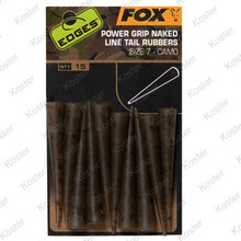 Edges Power Grip Naked Line Tail Rubbers Camo