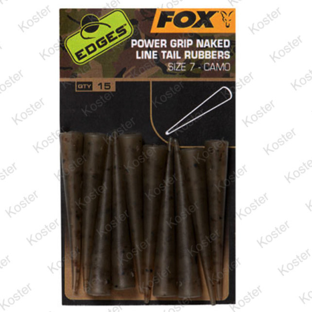 Edges Power Grip Naked Line Tail Rubbers Camo Edges Power Grip Naked Line Tail Rubbers Camo
