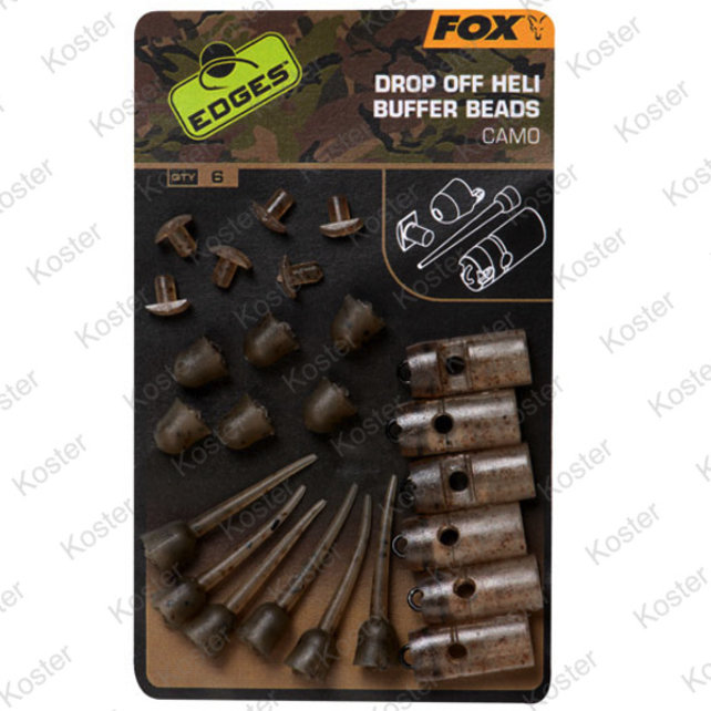 Edges Drop Off Heli Buffer Beads Camo Cit