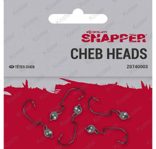 Snapper Cheb Head Size 1/0 (loodkop)