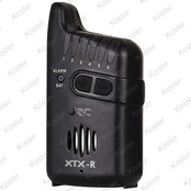 Radar XTX Receiver (Ontvanger) Radar XTX Receiver (Ontvanger)