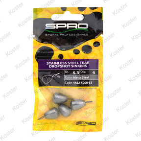 Stainless Steel Drop Shot Sinkers