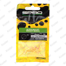 Round Glass Beads Clear Diamond