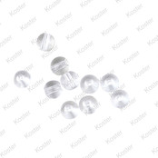 Round Glass Beads Clear Diamond Round Glass Beads Clear Diamond