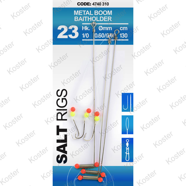 Salt Rig Metal Boom Baitholder