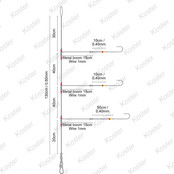 Salt Rig Metal Boom Baitholder