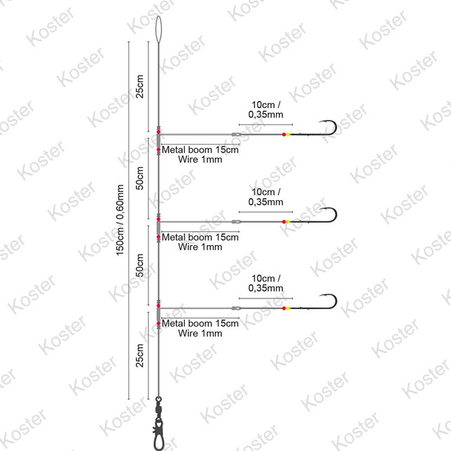 Salt Rig Metal Boom Worm