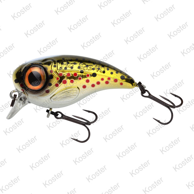 Fat Iris  Brown Trout 4 Cm. 5.3 Gram. Fat Iris  Brown Trout 4 Cm. 5.3 Gram.