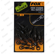 Edges Kwik change heli swivels size 7 x 11