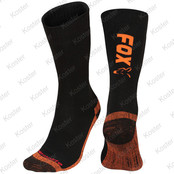 Black / Orange Thermolite Long Sock