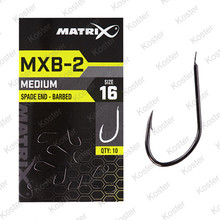 MXB-2 Barbed Spade End (Black Nickel) maat 18