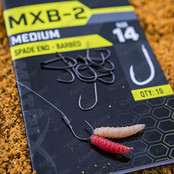 MXB-2 Barbed Spade End (Black Nickel) maat 18