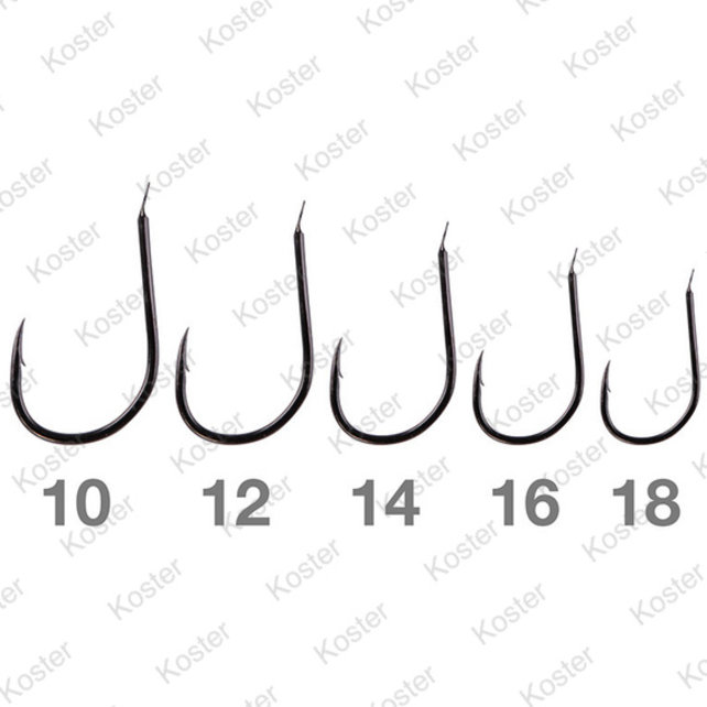 MXB-3 Barbed Spade End (Black Nickel) Maat 10