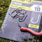 MXB-3 Barbed Spade End (Black Nickel) Maat 10