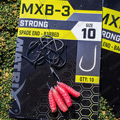 MXB-3 Barbed Spade End (Black Nickel) Maat 10