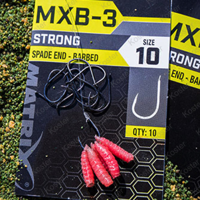 MXB-3 Barbed Spade End (Black Nickel) Maat 10