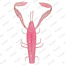 Rage Critter Pink Candy 7cm