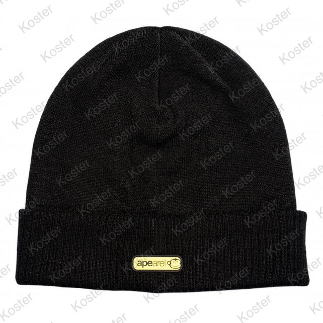 APEarel Dropback Beanie Hat Black